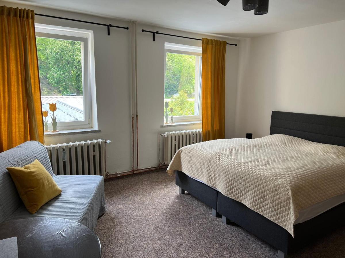 Pension Sternschnuppe, Treseburg Harz, Unmittelbar Am Wasser Thale Buitenkant foto